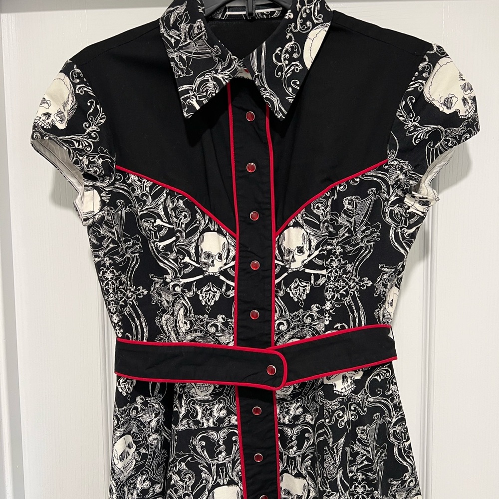 Women’s Skull Dress - Picture 3 of 5